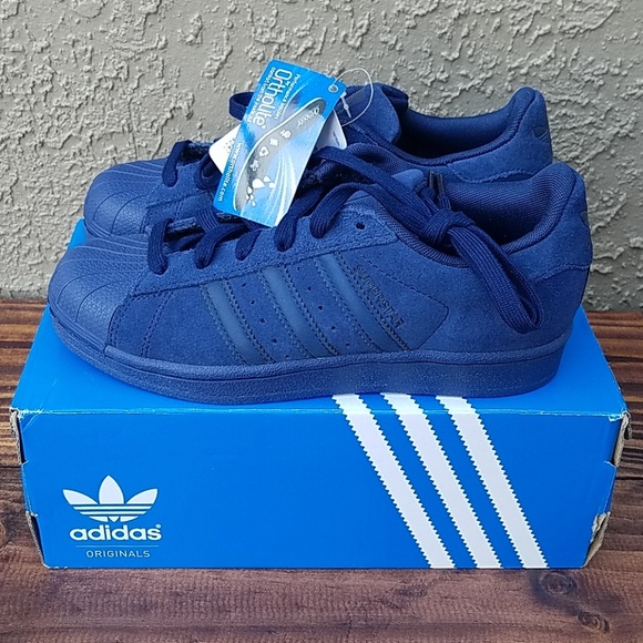 NEW NWT ADIDAS ORIGINALS SUPERSTAR GIRL BOY SHOES - Picture 7 of 9